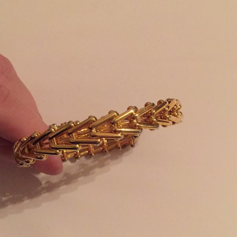 Alex & Ani Shiny Gold Gypsy Wrap - Picture 5 of 5